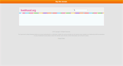 Desktop Screenshot of livelihood.org